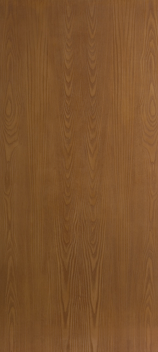Oak textured fiberglass insulated exterior door flush